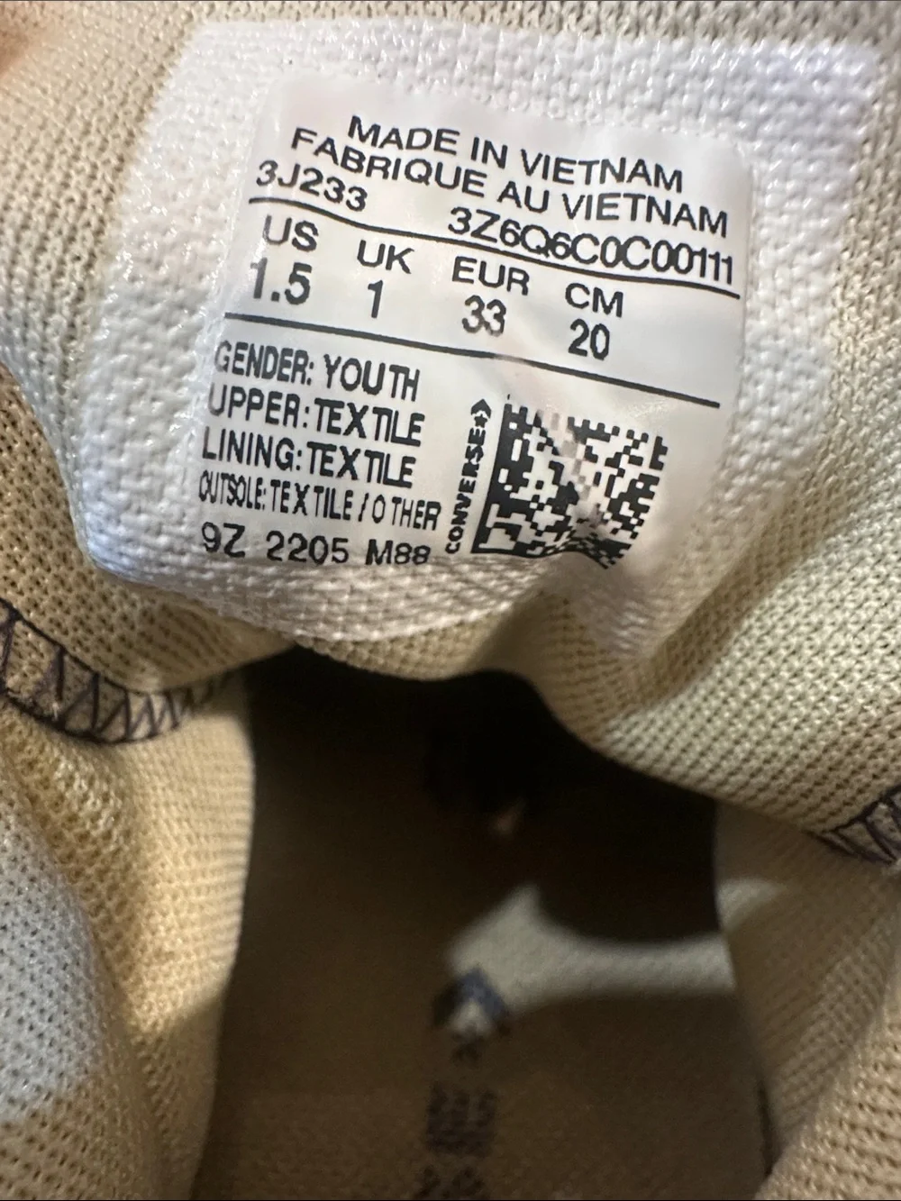 Converse Kids Navy Blue High Top Sneakers